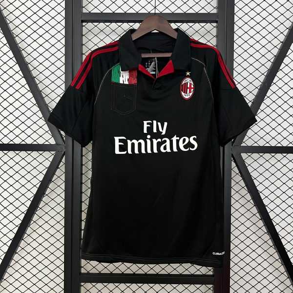2012-13 AC Milan Black Retro S-XXL