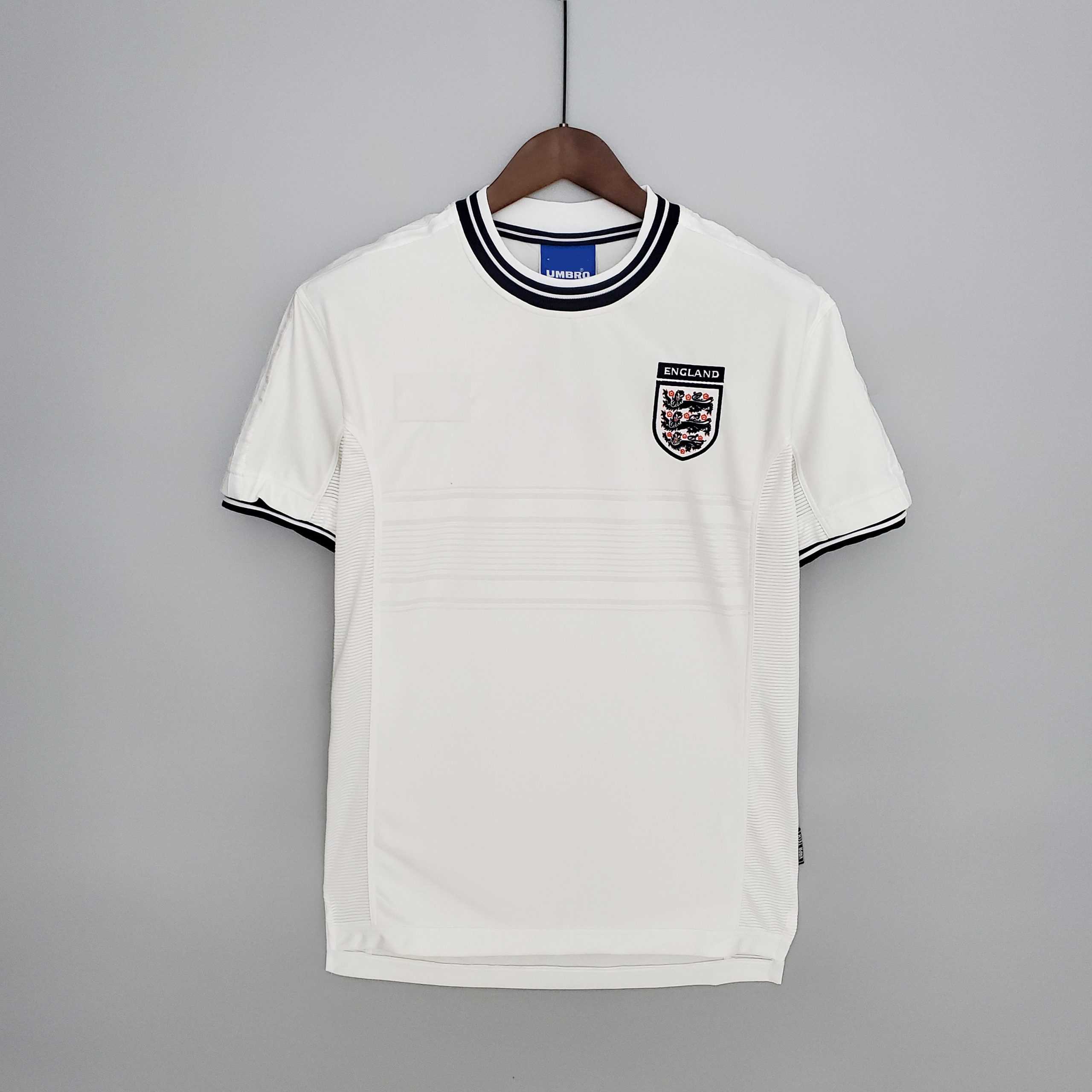 2000 England home Retro S-2XL