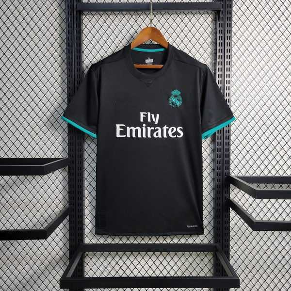 2017-18 Real Madrid Second Away Retro S-XXL