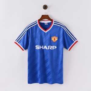 1986 Manchester United Away Retro S-2XL
