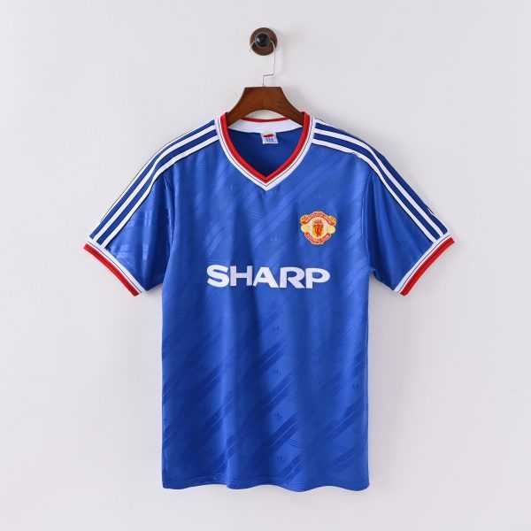 1986 Manchester United Away Retro S-2XL