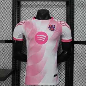 2025-26 Barcelona Special Pink-White Player S-2XL