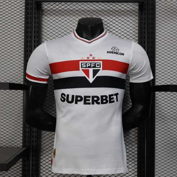 2025-26 Sao Paulo Home Player S-2XL