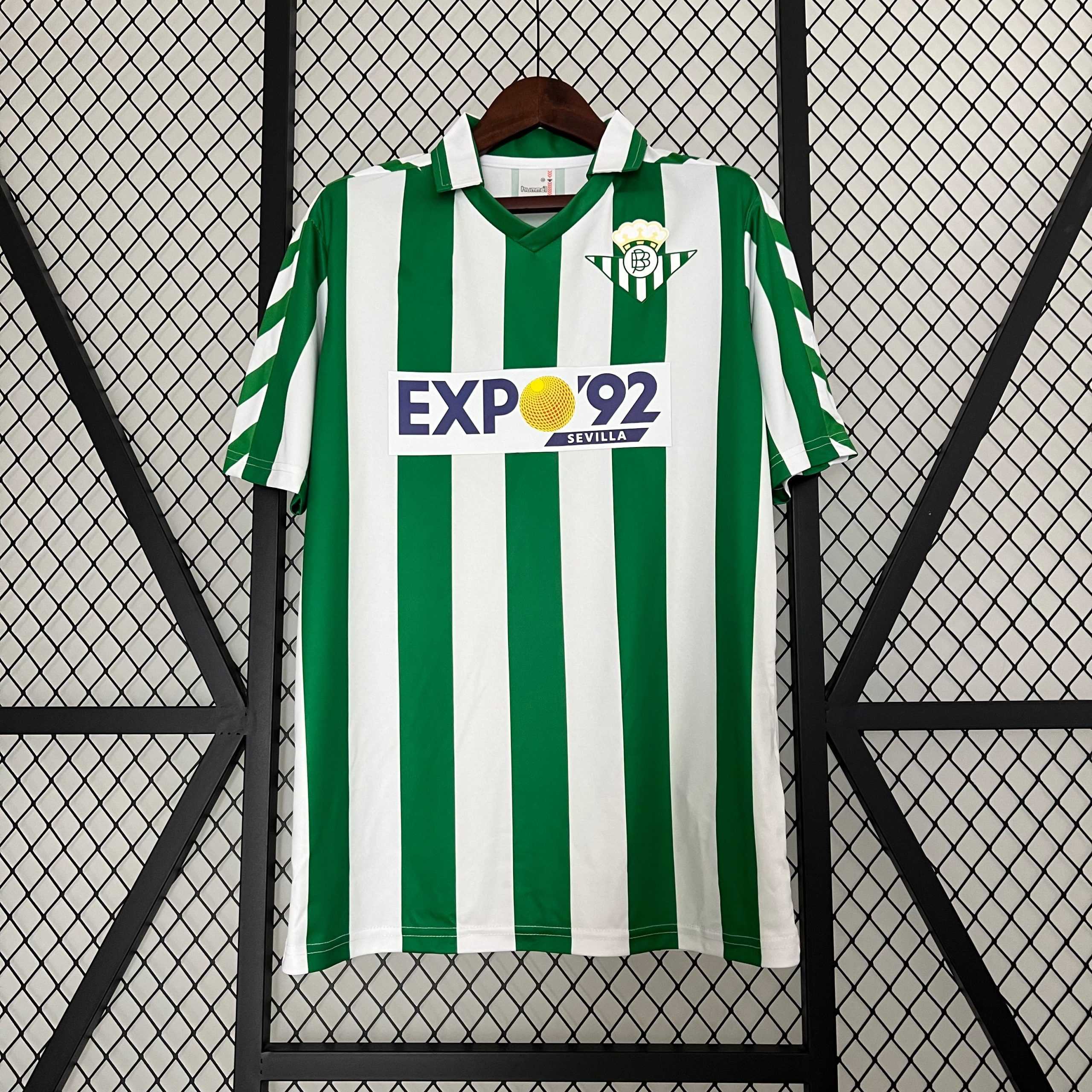 1988-89 Real Betis Home Retro S-XXL