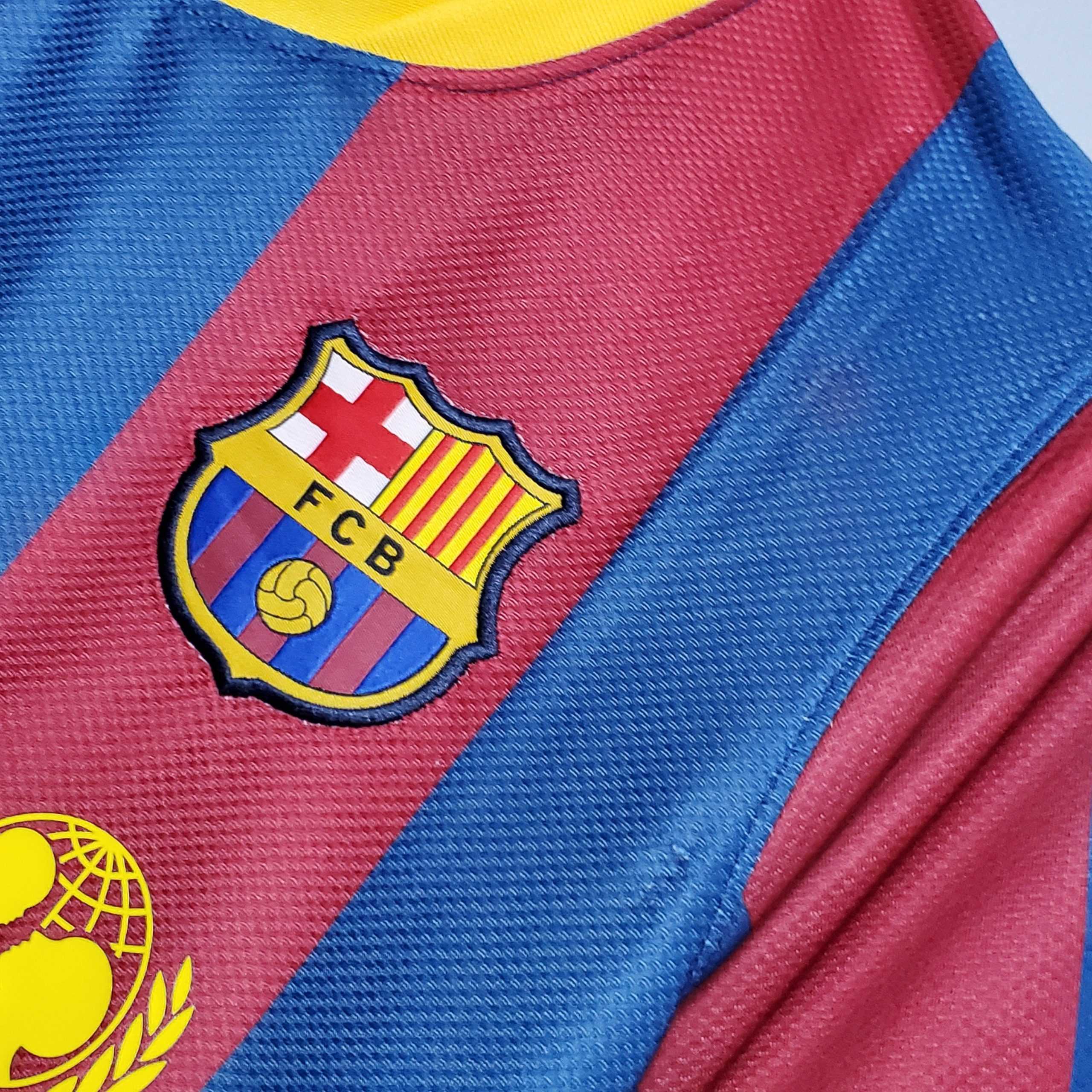 2010-11 Barcelona Home Retro S-2XL - Image 3