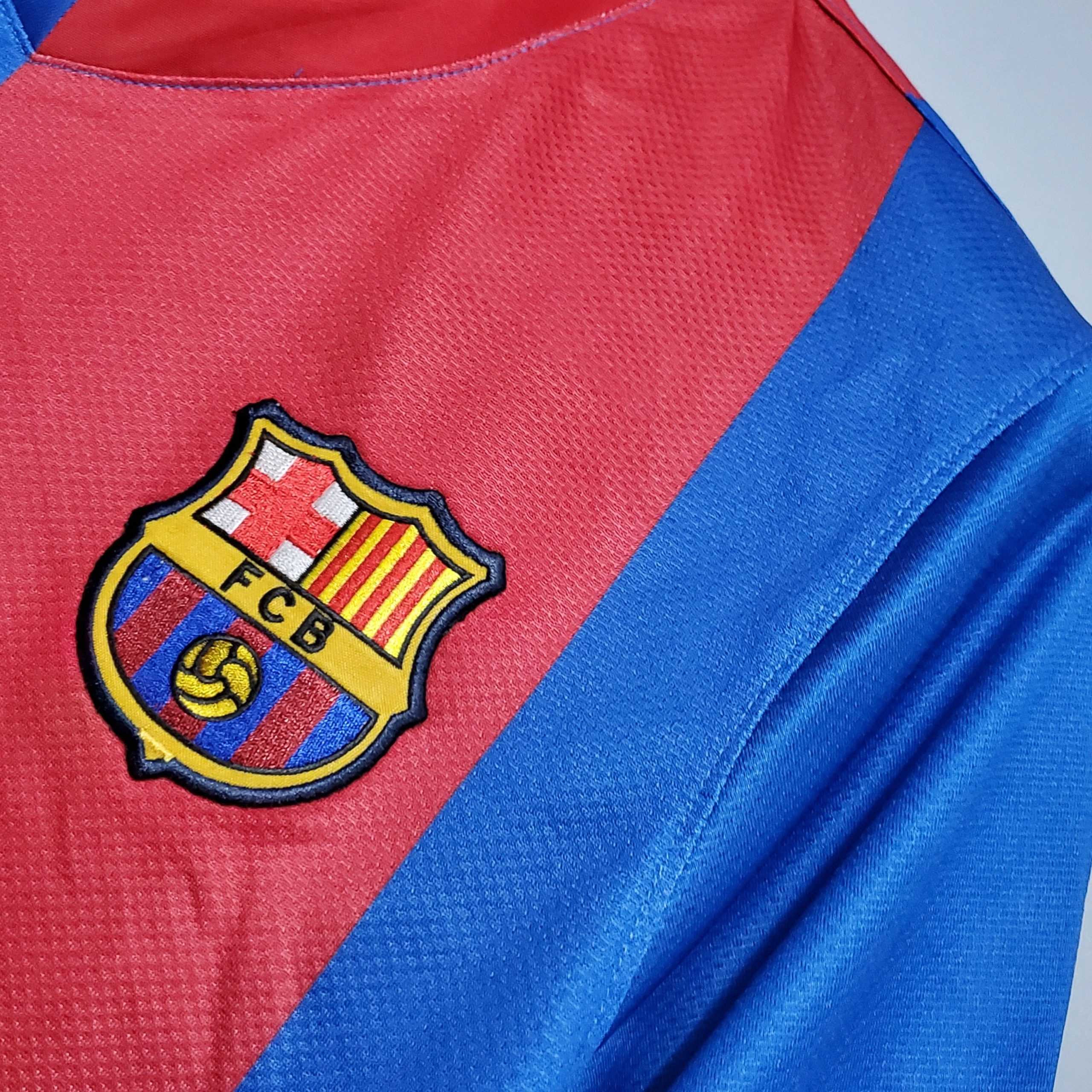2006-07 Barcelona Home Retro S-XXL - Image 3