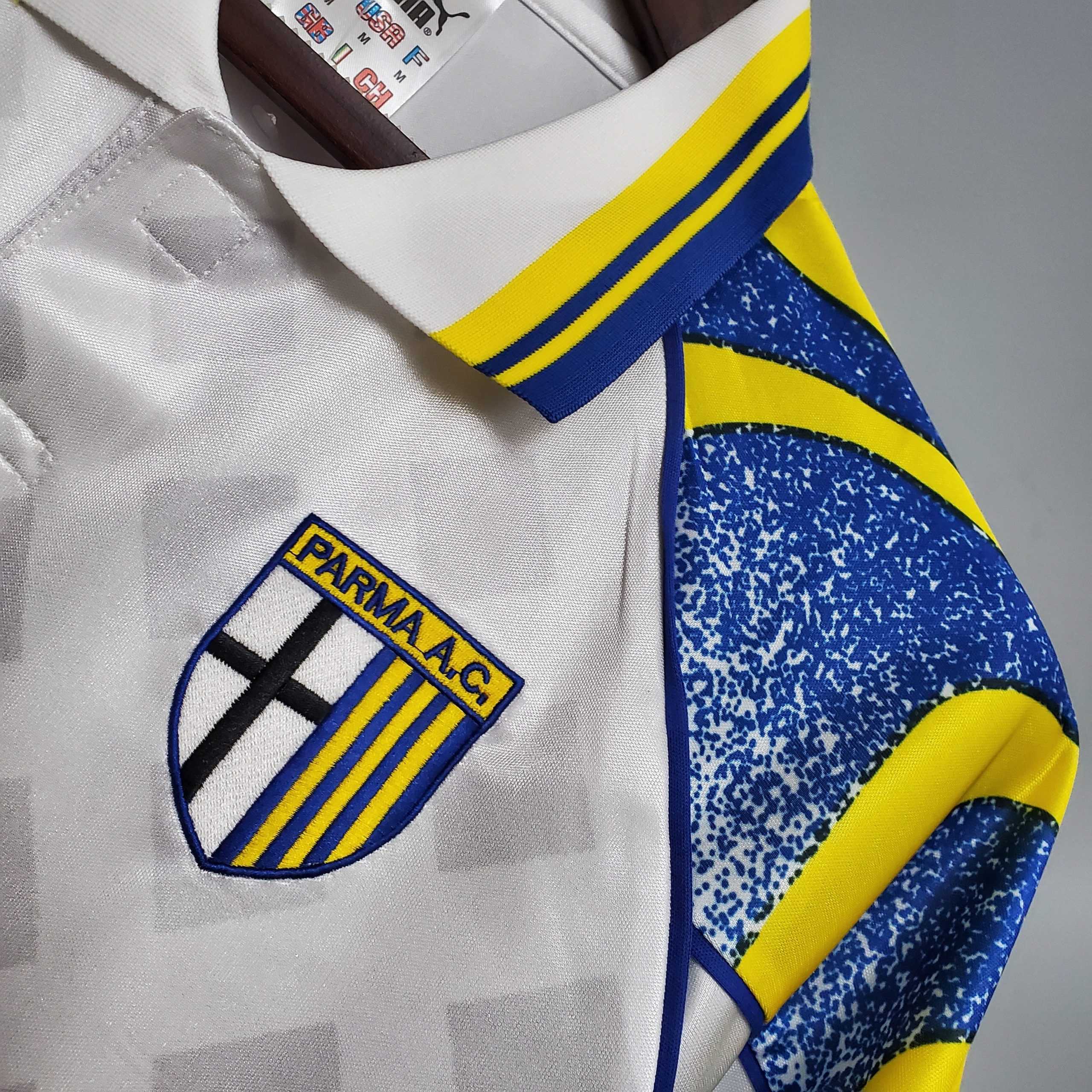 1995-97 Parma White Retro S-XXL - Image 4
