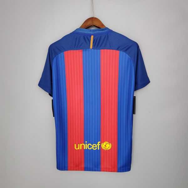 2016-17 Barcelona Home Retro S-XXL - Image 2