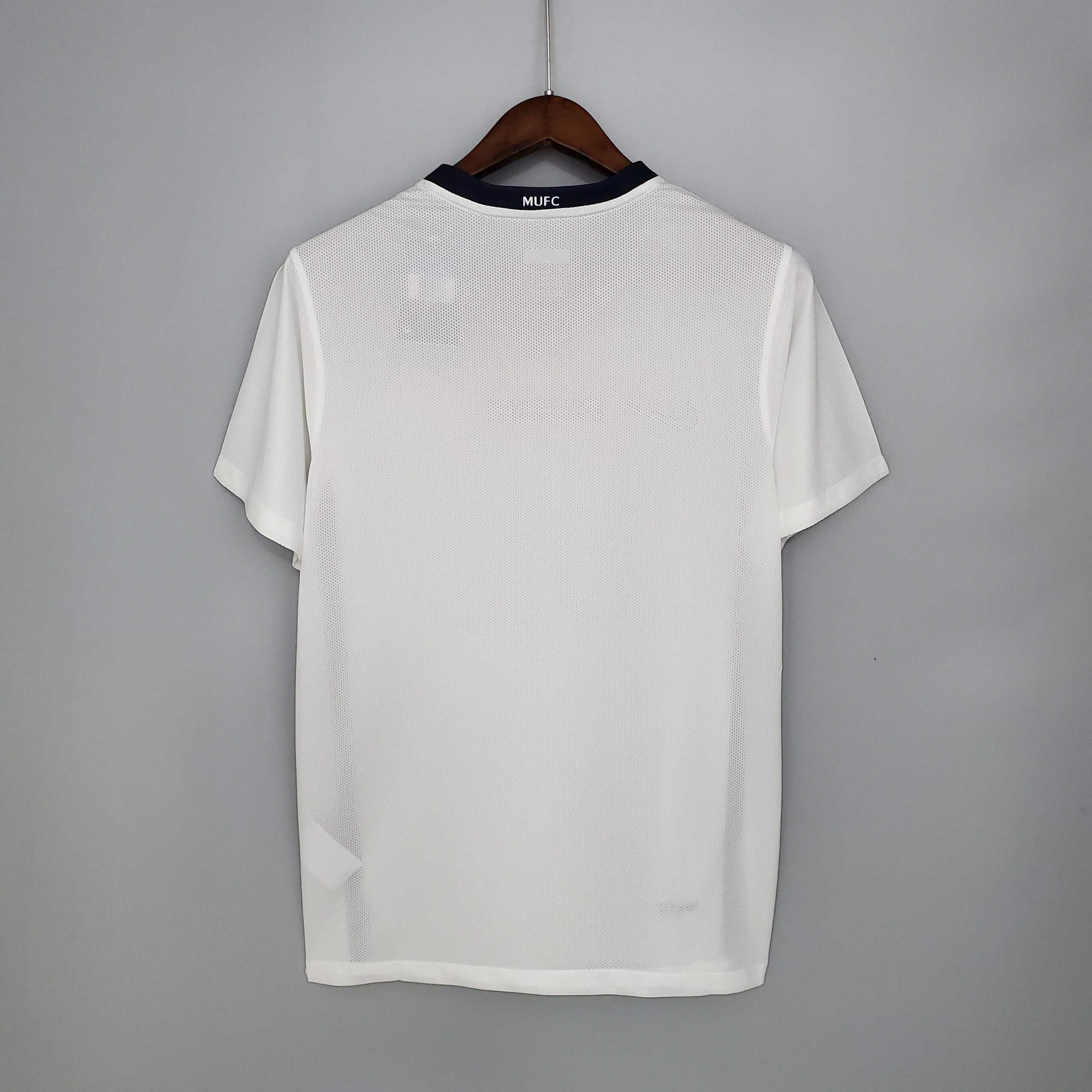 2008-09 Manchester United Champions League away white Retro S-XXL - Image 6