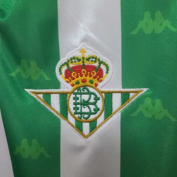 1995-97 Betis Home Long Sleeve S-2XL - Image 3