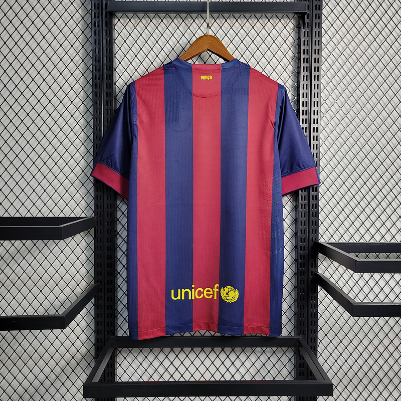2014-15 Barcelona Home Retro Size S-XXL - Image 2