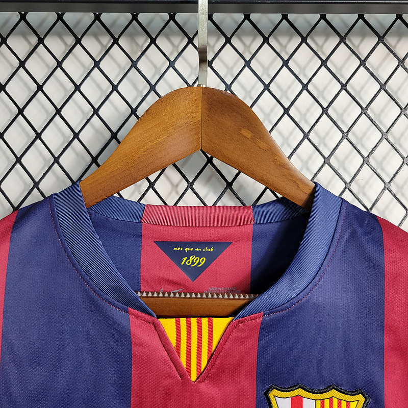2014-15 Barcelona Home Retro Size S-XXL - Image 7