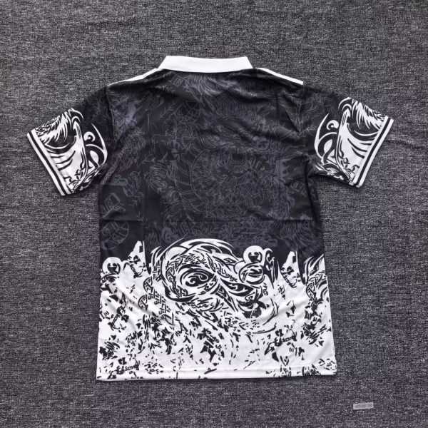 2025-26 Real Madrid Special Polo Black Dragon S-2XL - Image 2
