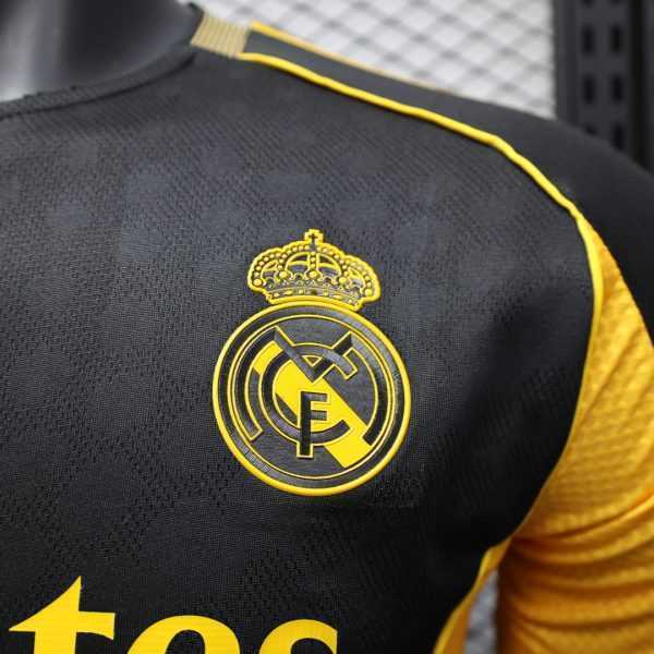 2025-26 Real Madrid Special Gold Black Player S-2XL - Image 3