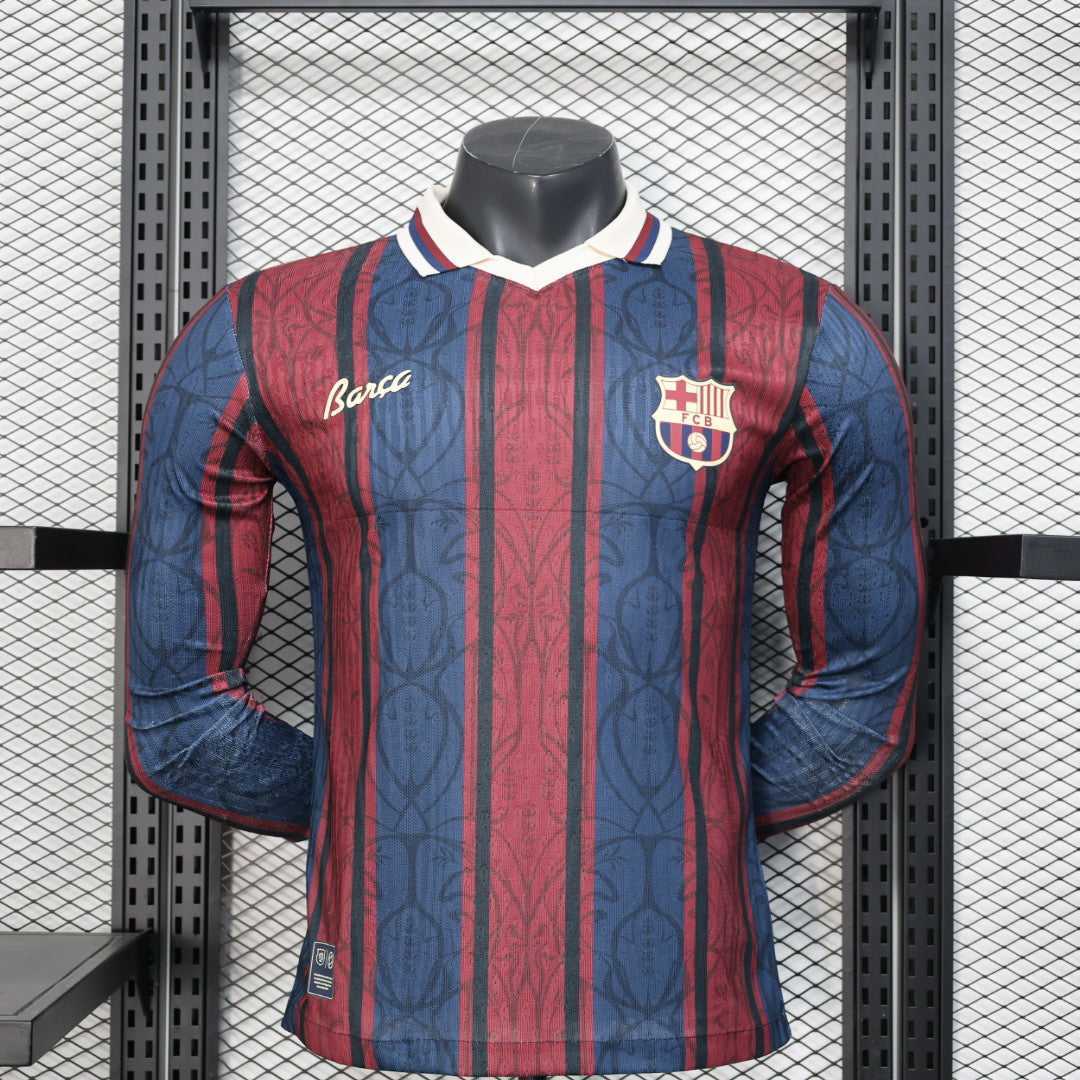 2025-26 Barcelona 125th Anniversary Edition long sleeved S-2XL