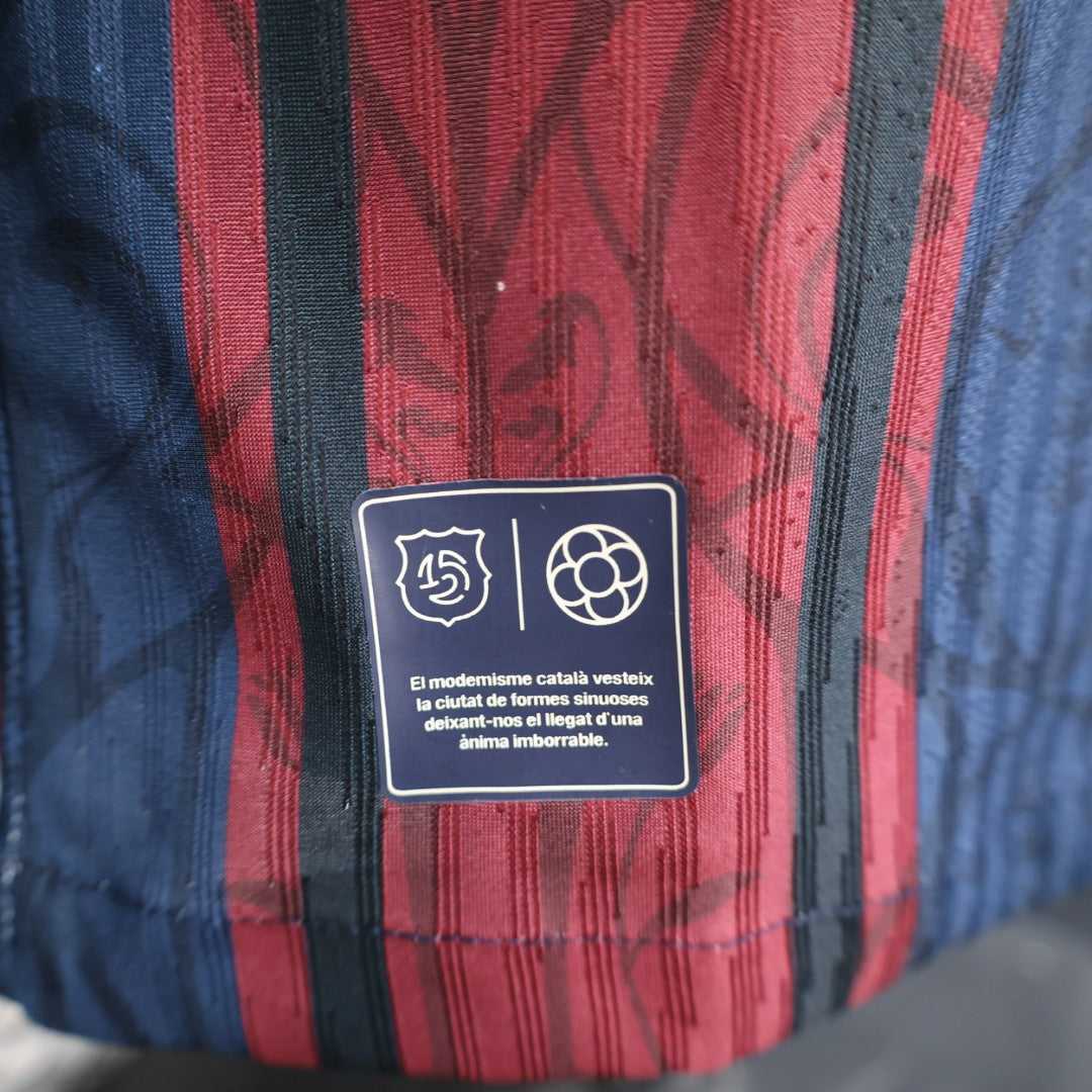 2025-26 Barcelona 125th Anniversary Edition long sleeved S-2XL - Image 7