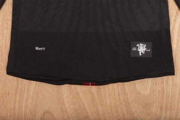 2007-08 Manchester United Away League Edition Long Sleeve S-2XL - Image 3