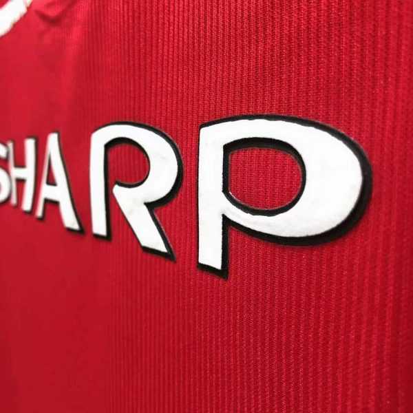 1998-99 Manchester United Home Retro S-2XL - Image 4