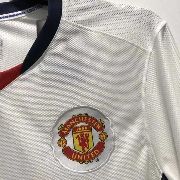 2008-09 Manchester United Away League Edition Long Sleeve S-2XL - Image 3
