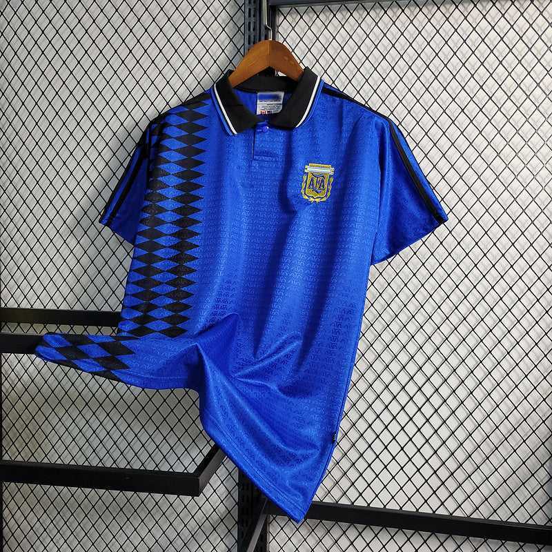 1994 Argentina Away retro S-2XL - Image 2