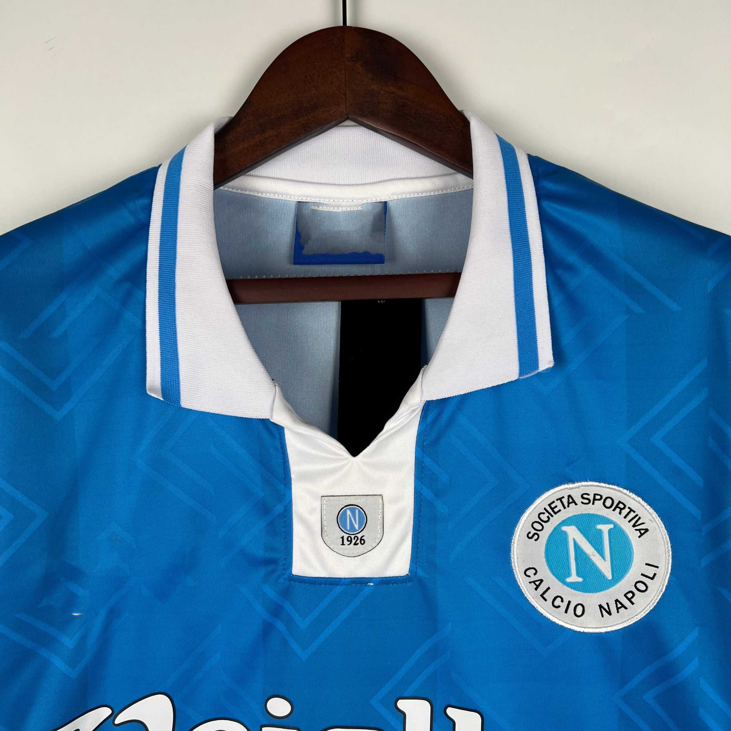 1993-94 Napoli Home Retro Size S-XXL - Image 3