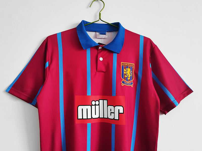 1993-95 Aston Villa Home Retro S-XXL - Image 3