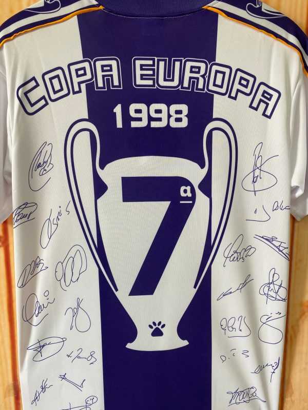 1997-98 Real Madrid Champions League 7-time Champion Commemorative Retro - Image 2