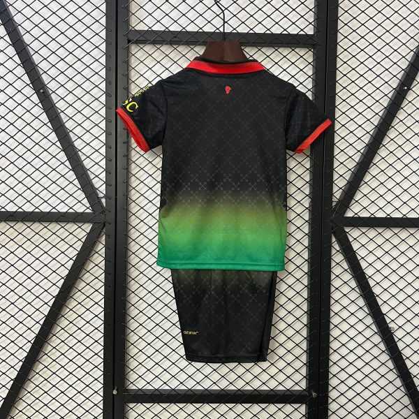 2025-26 AC Milan Co-Branded Edition Black-Green kids 16-28 - Image 2