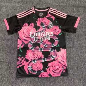 2025-26 Real Madrid Special Pink Rose Snake S-2XL