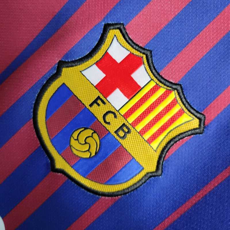 2017-18 Barcelona Home Retro S-XXL - Image 3