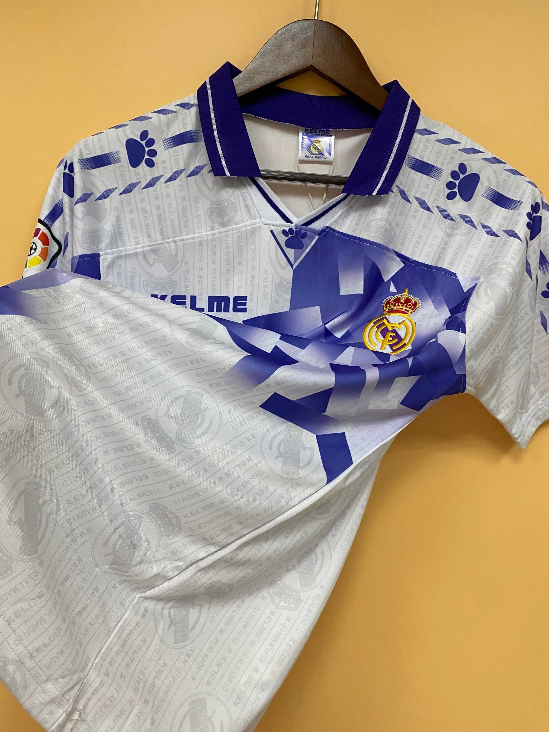 1996-97 Real Madrid third away Retro S-2XL - Image 4