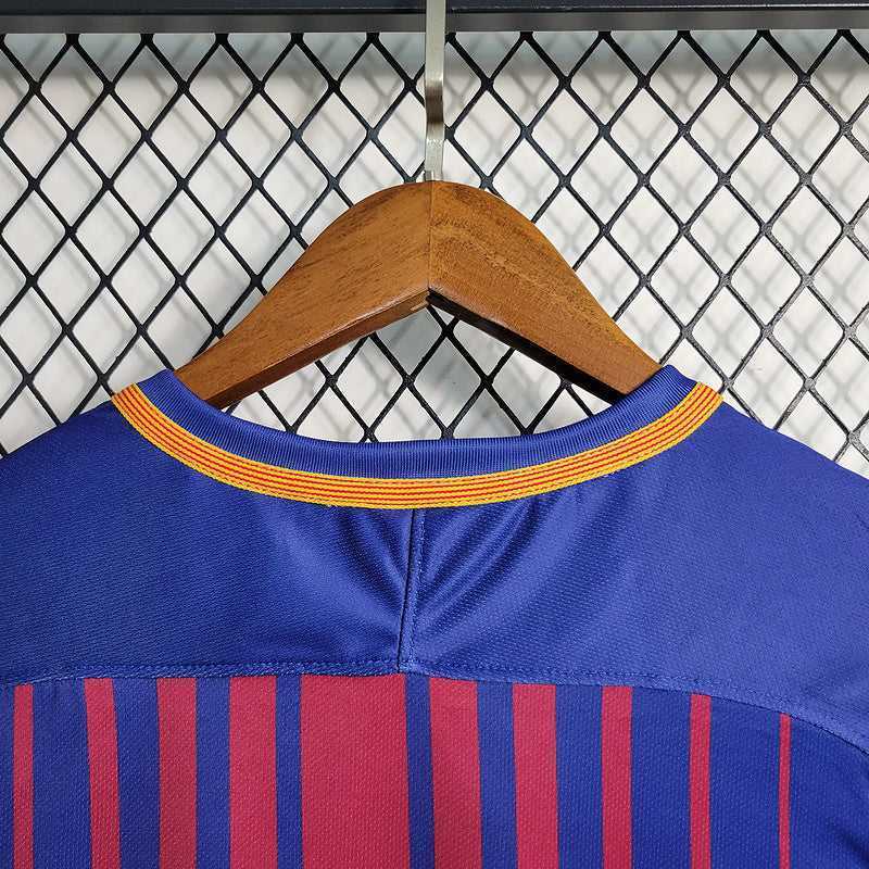 2017-18 Barcelona Home Retro S-XXL - Image 4