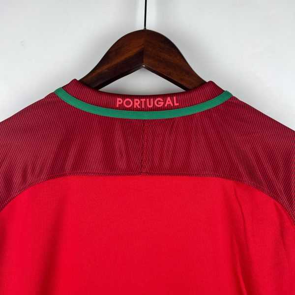 2016 Portugal home long sleeve  S-XXL - Image 5