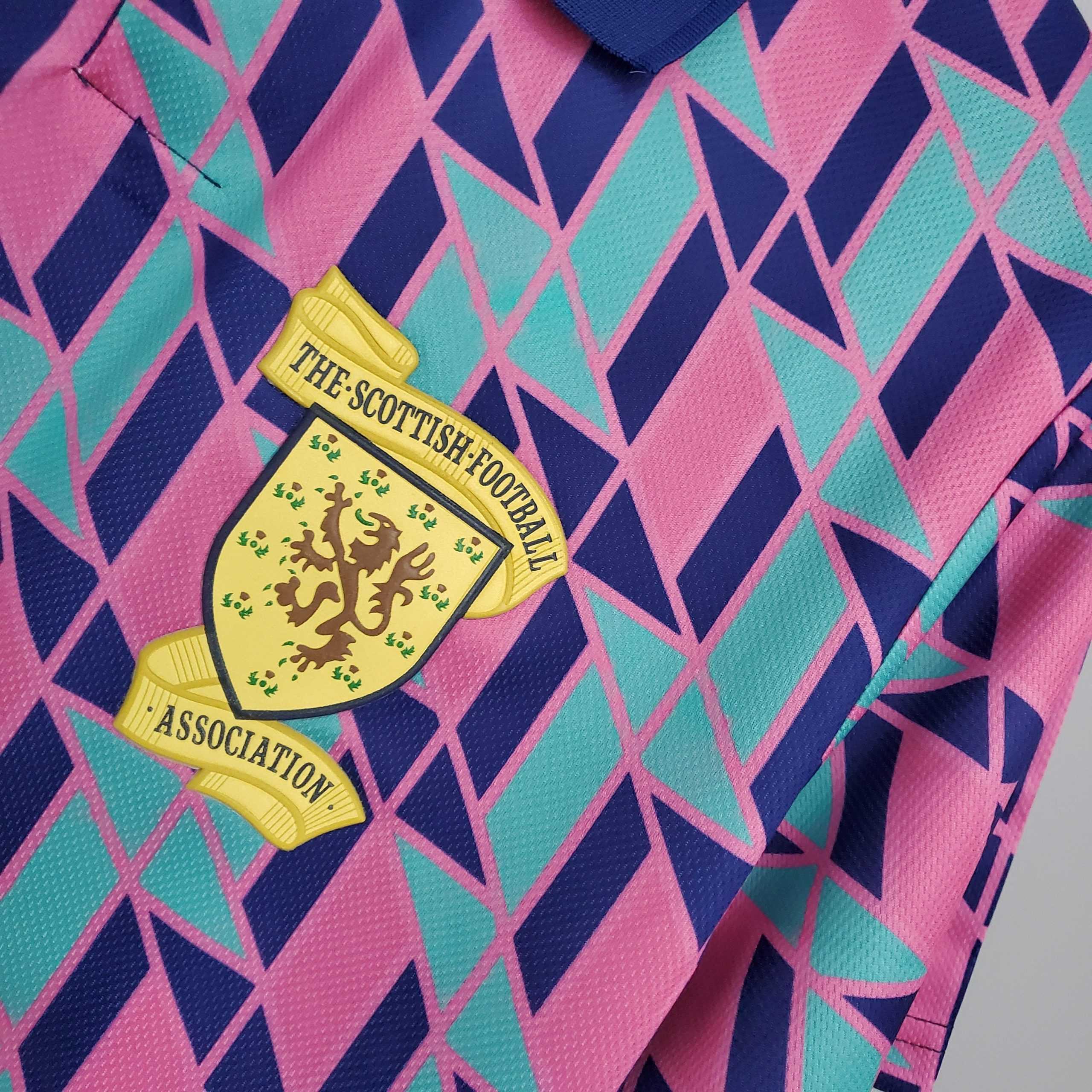 1988-89 Scotland away Retro S-2XL - Image 4