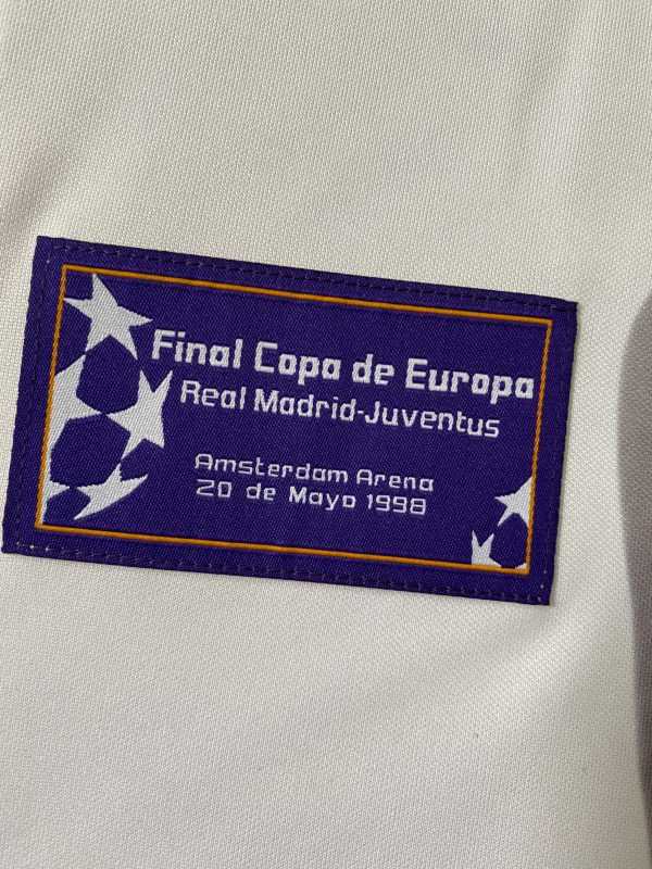 1997-98 Real Madrid Champions League 7-time Champion Commemorative Retro - Image 4