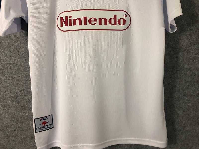 1998-99 ACF Fiorentina Away Retro S-XXL - Image 7