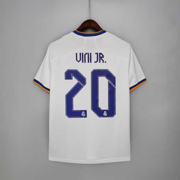 2021-22 Real Madrid home +Champions League 13 Patch +2022 FIFA Club World Cup Patch - Image 2