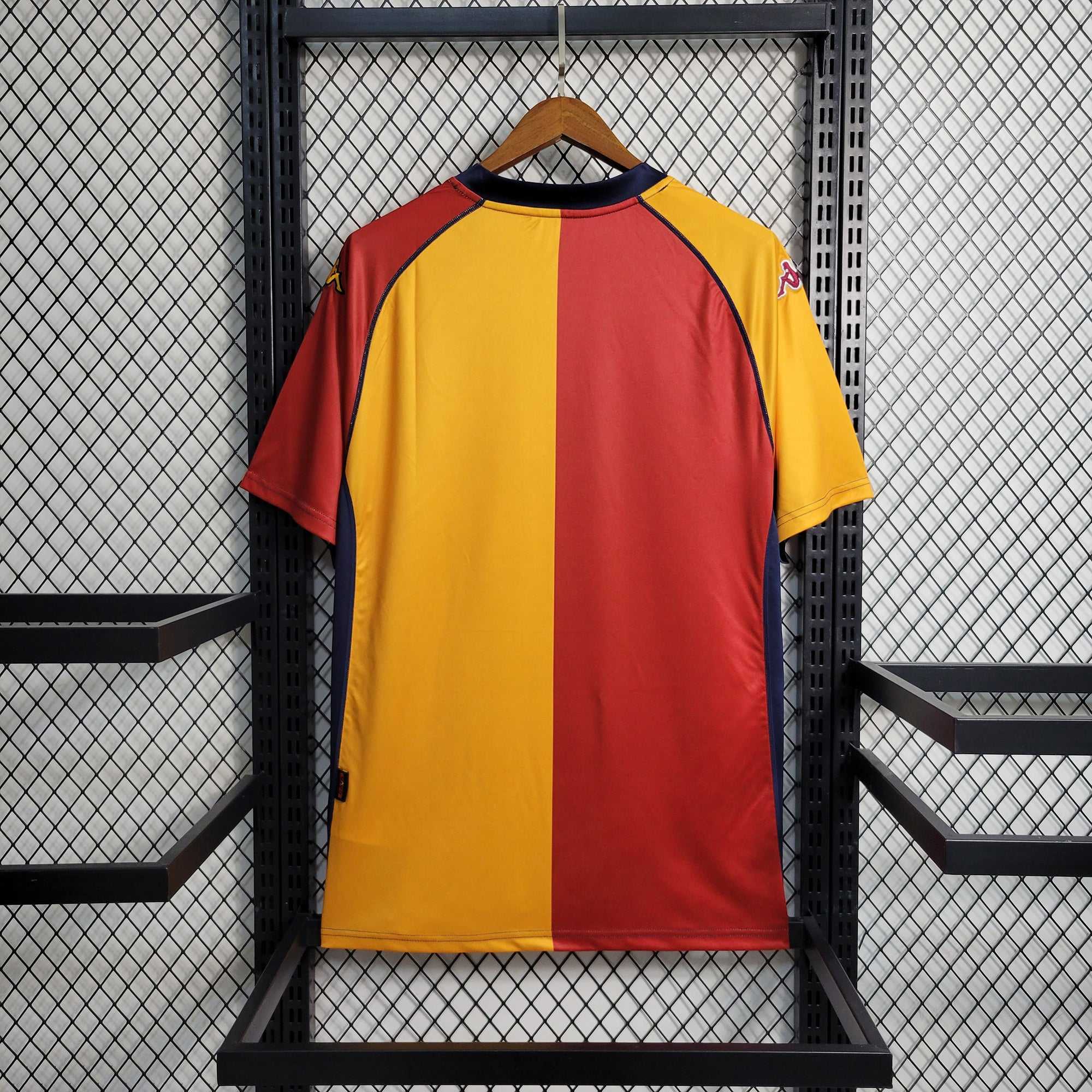 2001-02 Roma Home Retro S-XXL - Image 2