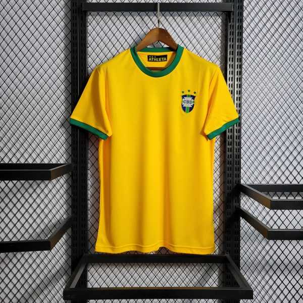 1970-1972 Brazil Home Retro S-XXL
