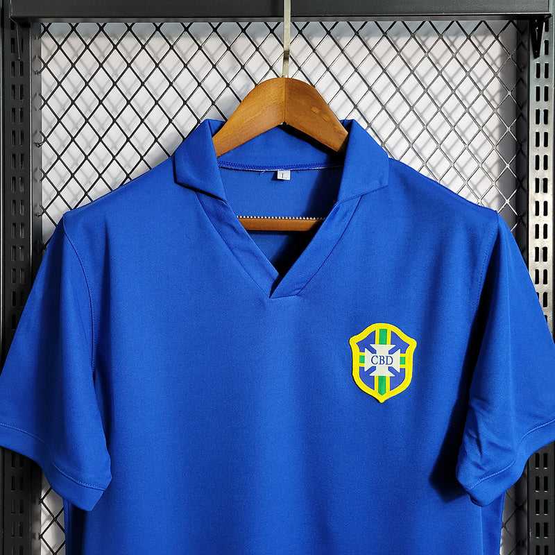 1957-62 Brazil Away Retro S-XXL - Image 7