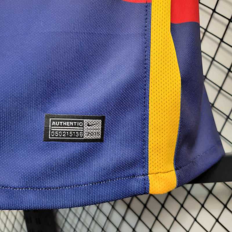 2015-16 Barcelona Home Retro S-XXL - Image 6