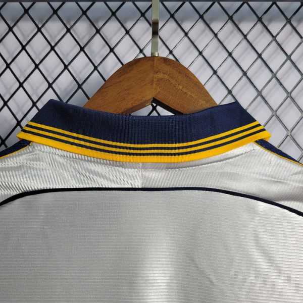 1998-00 Real Madrid home Retro Mesh material S-2XL - Image 4