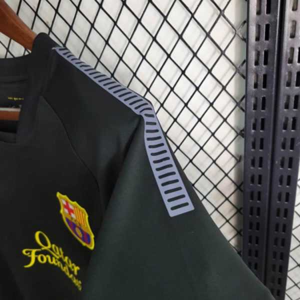 2011-12 Barcelona Black Away Retro S-XXL - Image 4