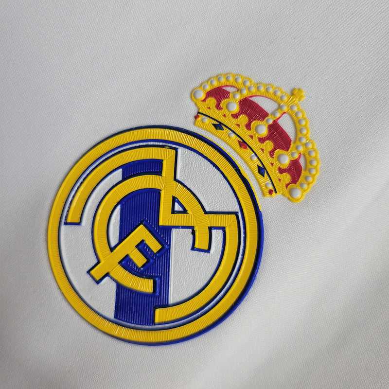 2011-12 Real Madrid Home Long Sleeve S-2XL - Image 3