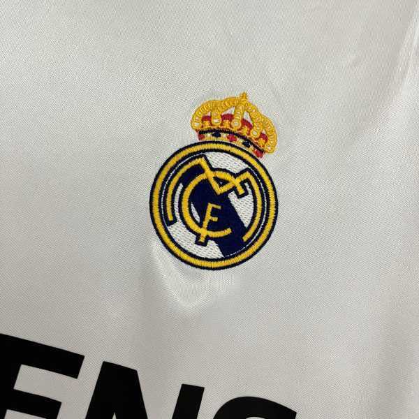 2004-05 Real Madrid Home Retro S-2XL - Image 4