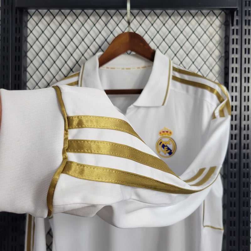 2011-12 Real Madrid Home Long Sleeve S-2XL - Image 5
