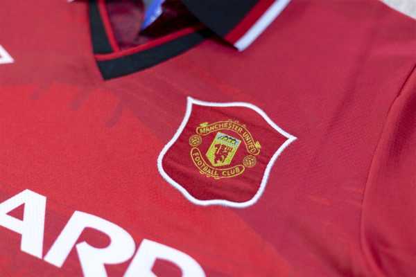 1994-96 Manchester United Home Retro S-2XL - Image 5