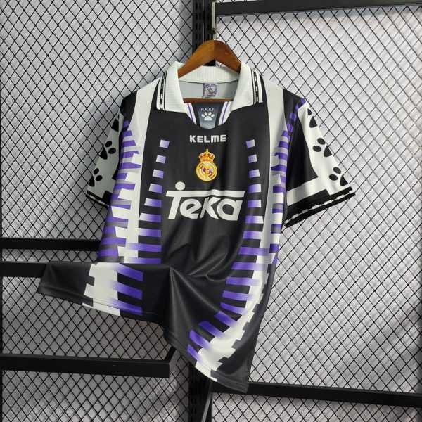 1997-98 Real Madrid Second away Retro S-2XL - Image 3