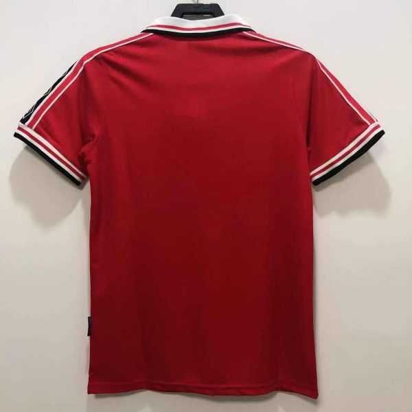 1998-99 Manchester United Home Retro S-2XL - Image 2