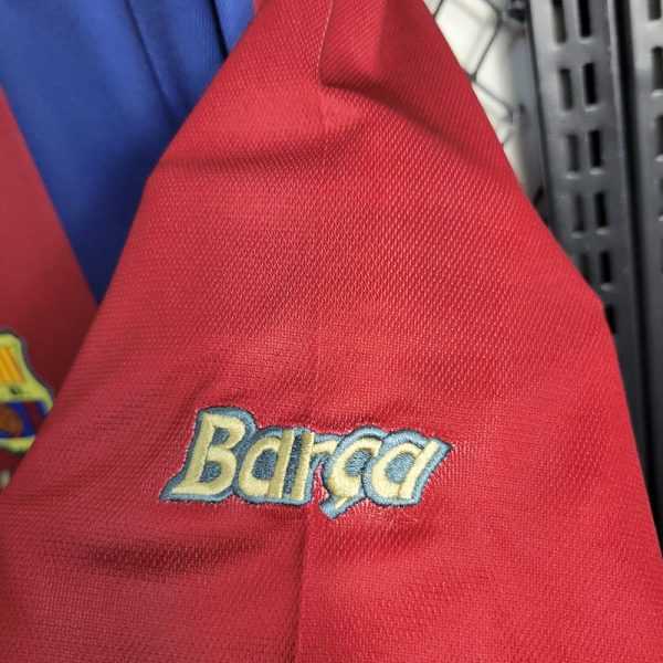 1998-99 Barcelona Home Retro S-XXL - Image 4